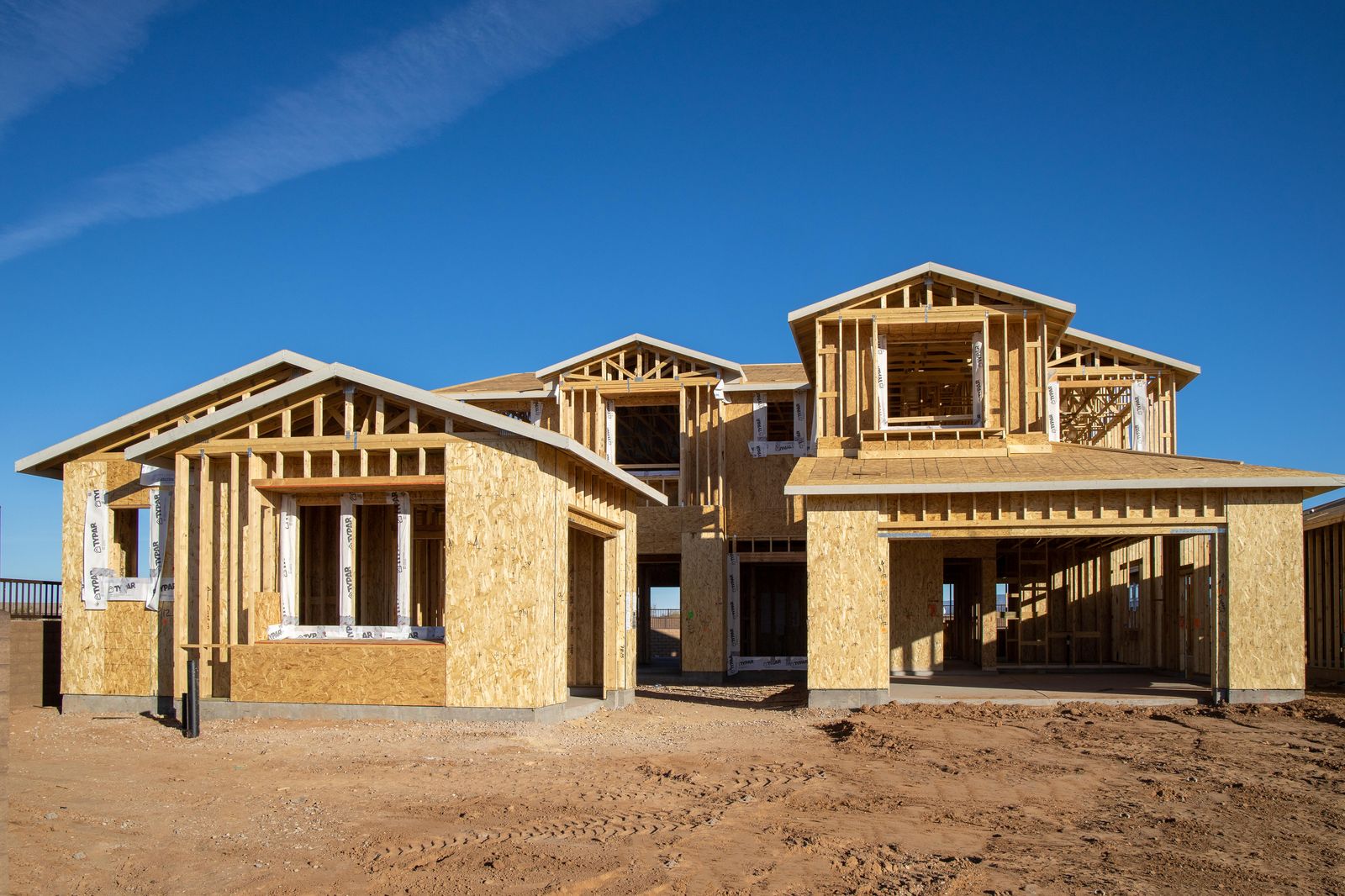 Large single-family front view